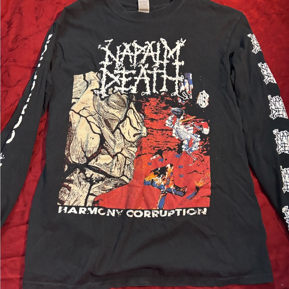 Napalm Death Small Harmony Corruption Long Sleeve